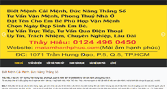 Desktop Screenshot of maiamhanhphuc.com